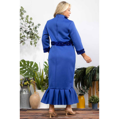 Pleated Maxi Dress