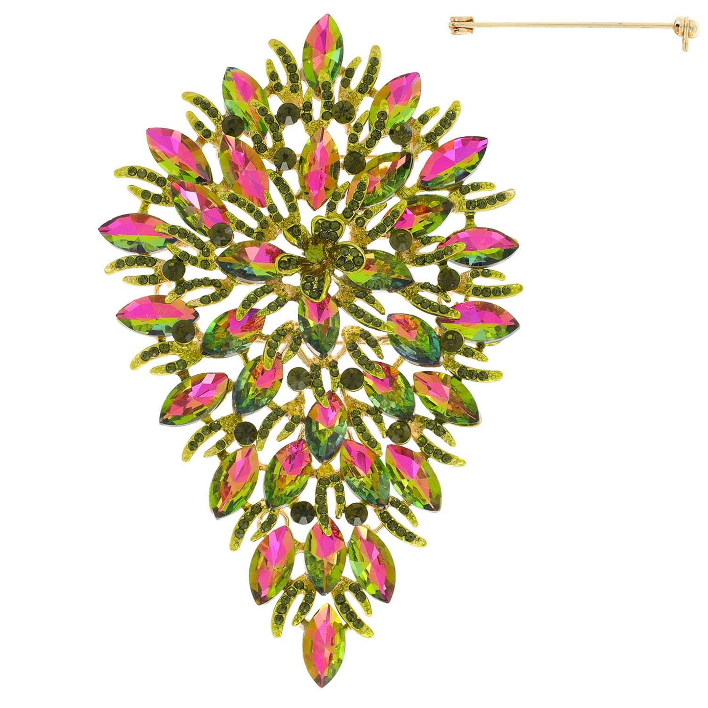 CLASSY LEAF BROOCH