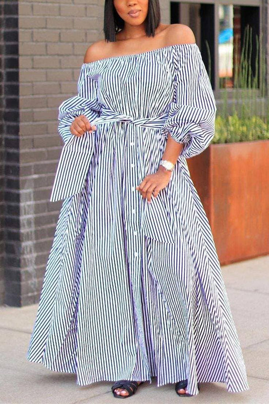Casual Floor Length Dress