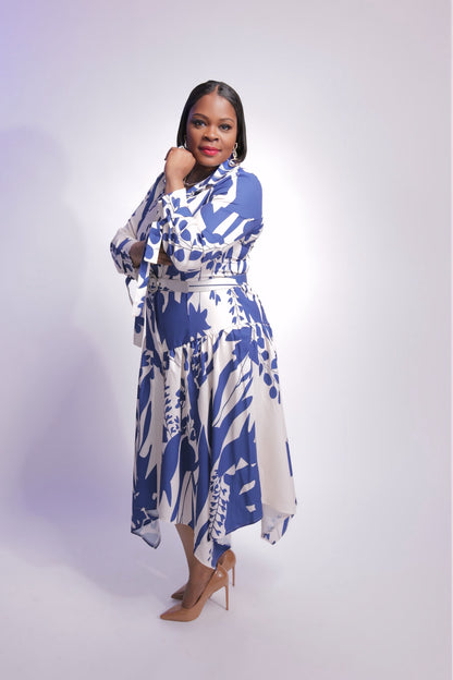 Blue Hues Dress