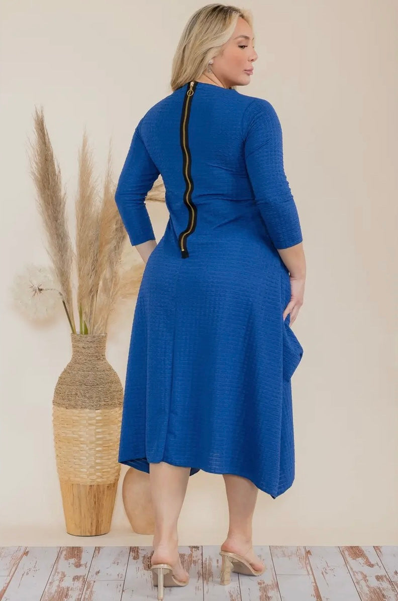 Bubbly Blue Dress