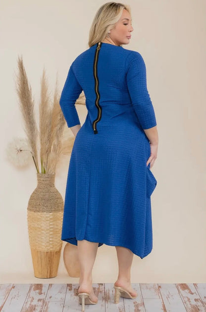 Bubbly Blue Dress