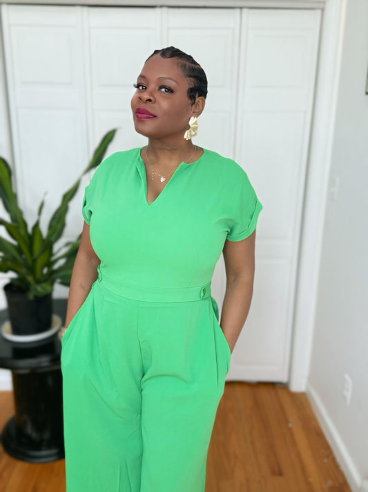 Green Pastures Jumpsuit