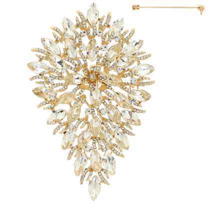 CLASSY LEAF BROOCH
